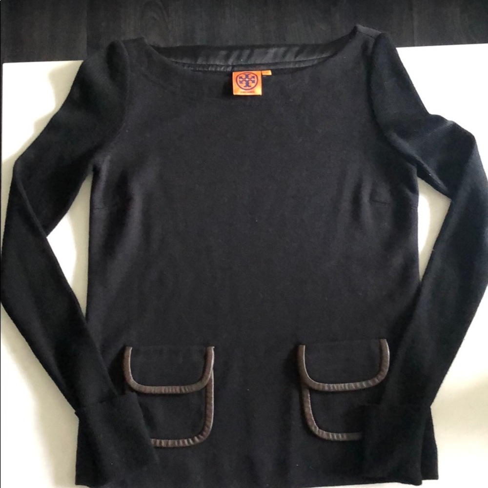 Tory Burch Navy Sweater